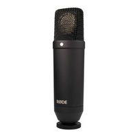 RODE Microphones NT1 Instruction Manual