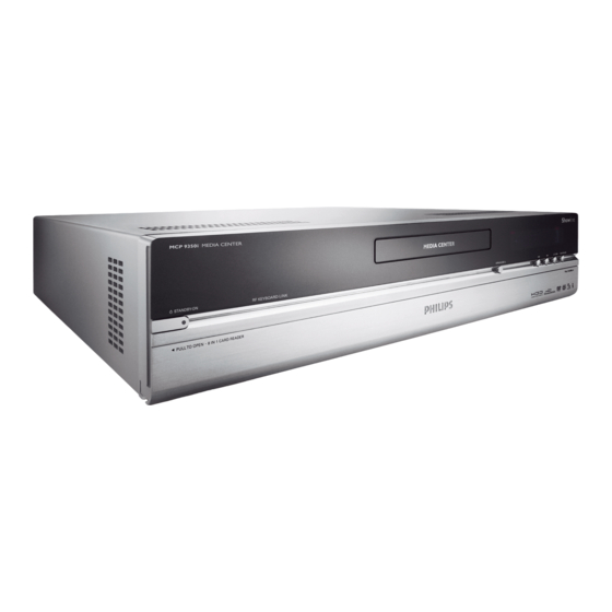 Philips MCP9350i Quick Install Manual