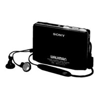 Sony Walkman WM-701C Service Manual