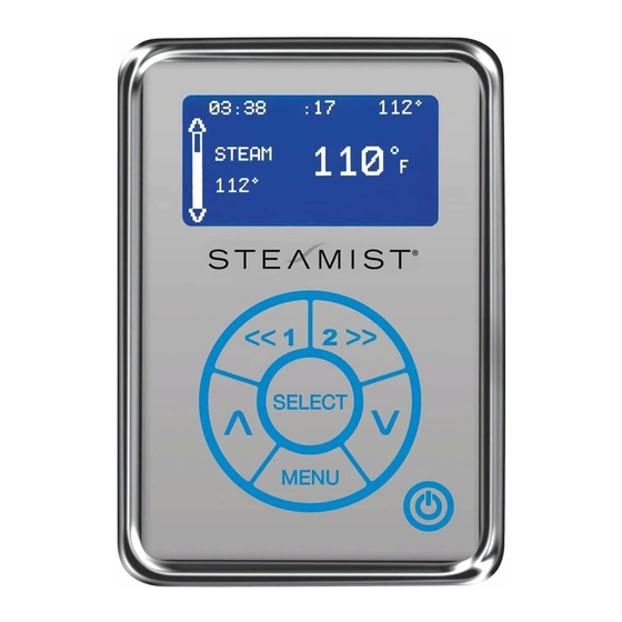 Steamist TSC Installation Instructions Manual