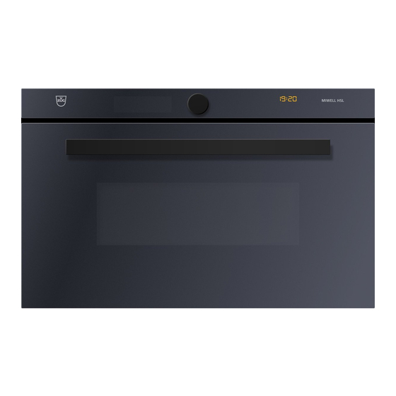 V-ZUG MWHSL60 Installation Instruction