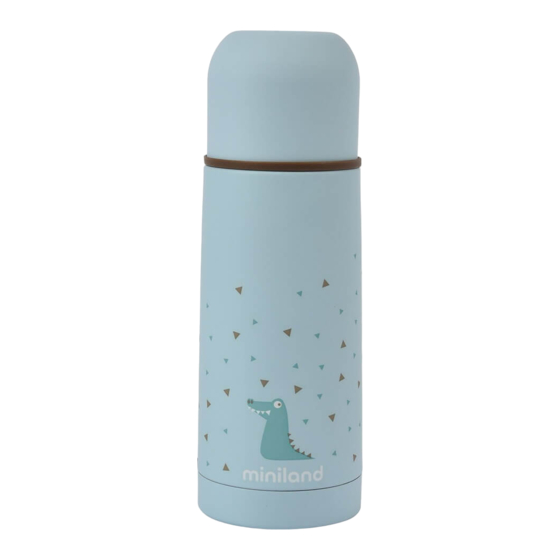 miniland baby silky thermos Instructions For Use