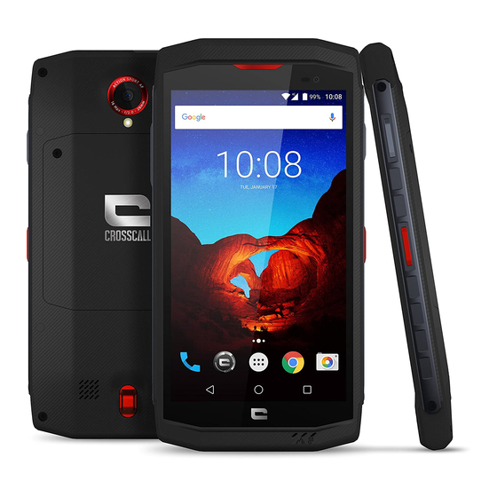 Crosscall TREKKER-X3 Quick Start Manual
