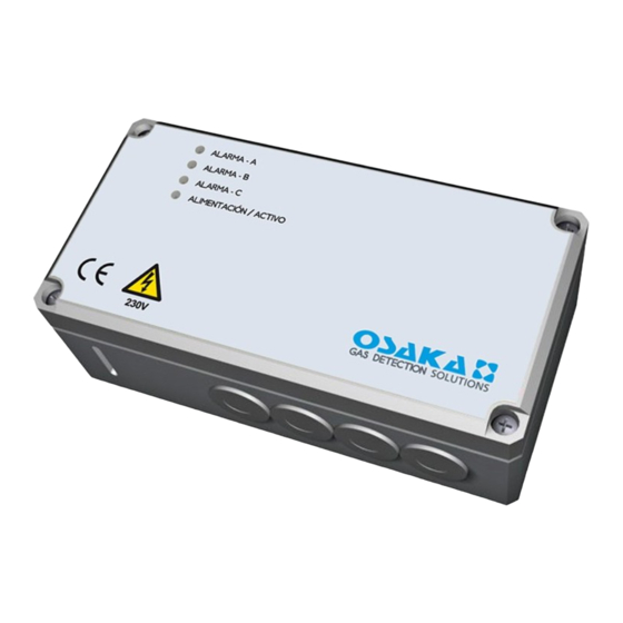 Osaka DG–CO2–3R–IP54 Instructions Manual