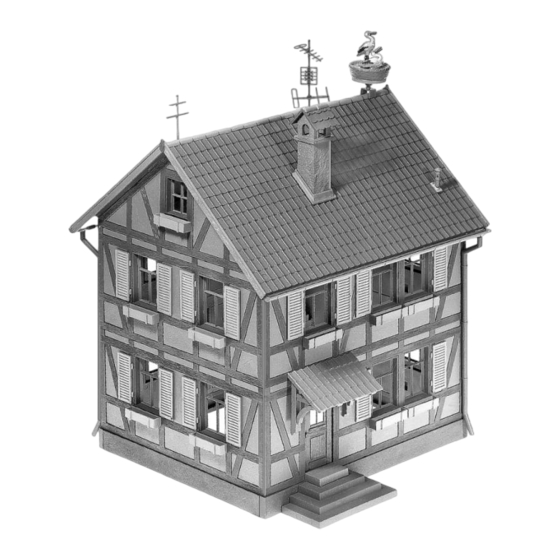 POLA G Half-Timbered House with Stork’s Nest Quick Start Manual