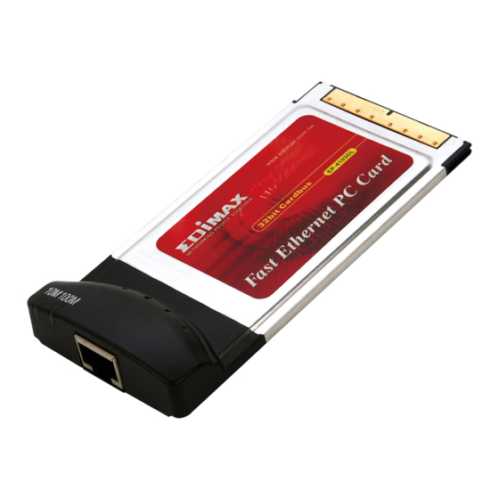 Edimax EP-4103DL Quick Install Manual