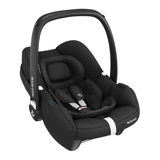 Maxi-Cosi CabrioFix i-Size Manual