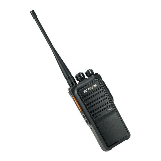 Retevis RB75 User Manual