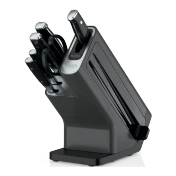 User Manuals: Ninja Foodi StaySharp KNIFE BLOCK System