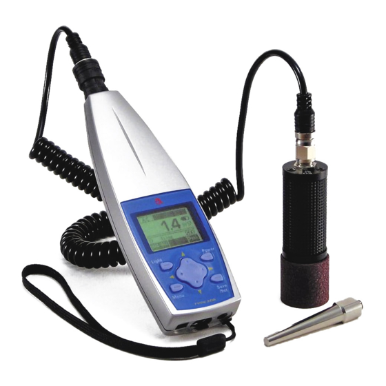 User Manuals: ACO 3116 Vibration Meter