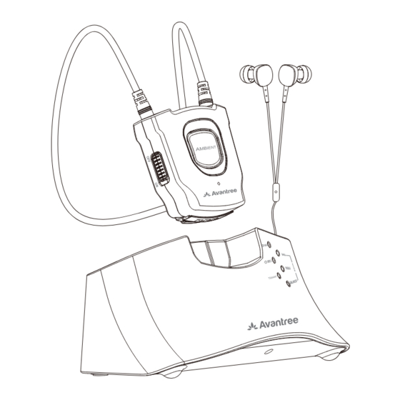 Avantree WSHT-380 Wireless TV Headphones Manuals