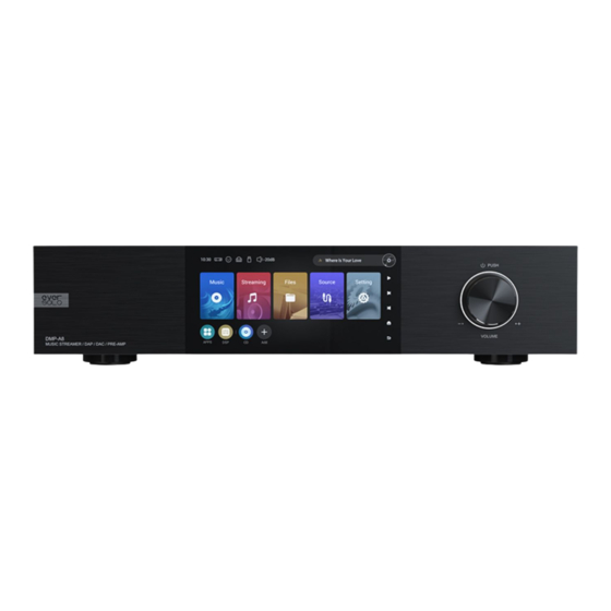 eversolo DMP-A8 Product Manual
