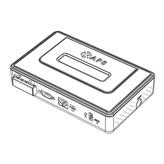 APS ECU-3 V3.9 Installation And User Manual