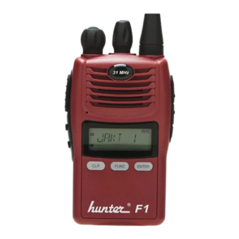 Hunter F1 Quick Manual