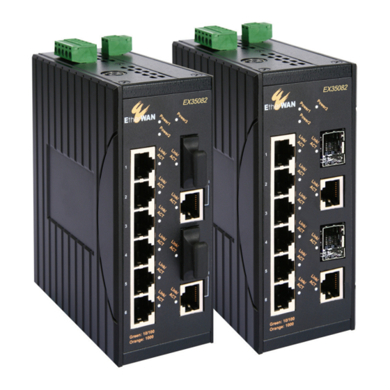 EtherWAN EX35000 series Quick Start Manual
