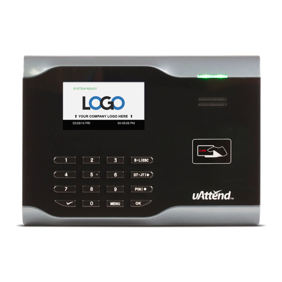 Workwell uAttend CB6000 Product Manual