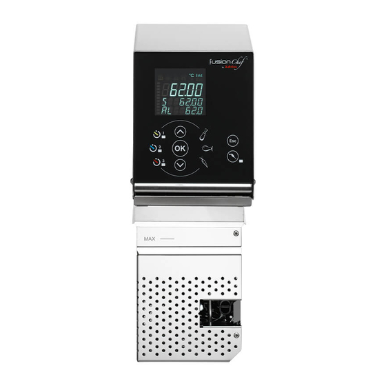 Julabo Fusion Chef diamond Operating Manual