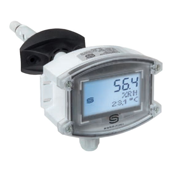 S+S Regeltechnik HYGRASGARD KFF Series Operating Instructions, Mounting & Installation