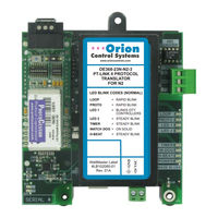 Orion Control Systems PT-Link II N2-3 Technical Manual