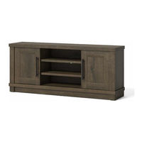 Whalen Furniture BBAVCL66-2 Assembly Instructions Manual