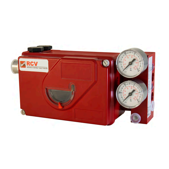 Badger Meter RCV SRI990 Manuals
