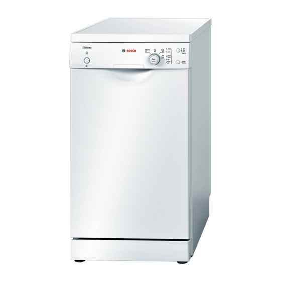 BOSCH SPS40C12GB DISHWASHER OPERATING