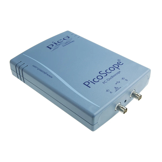 pico Technology PicoScope 4000 Series User Manual