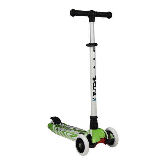 Gilis BebeStars XRide 661-OX-K14 User Manual