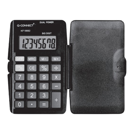 Q-Connect KF19062 Manuals