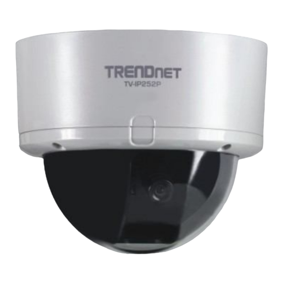 TRENDnet TV-IP252P - SecurView PoE Dome Internet Camera Network User Manual