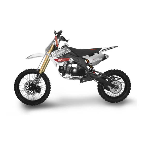 Crossfire CF125 Manuals