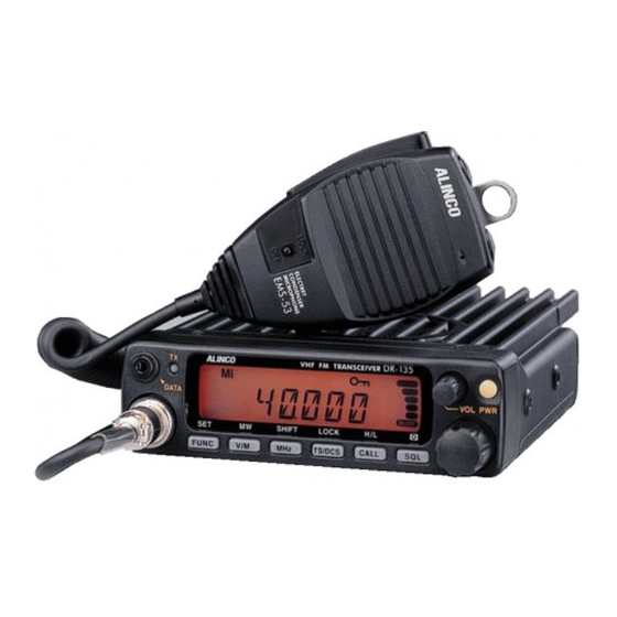 Alinko DR-135 Service Manual