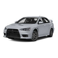 Mitsubishi MOTORS LANCER EVOLUTION Owner's Manual