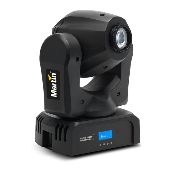 Harman Martin RUSH MH 8 Mini Profile User Manual