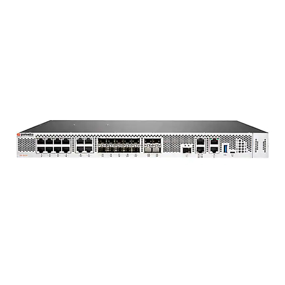 PaloAlto Networks PA-3440 Hardware Reference Manual