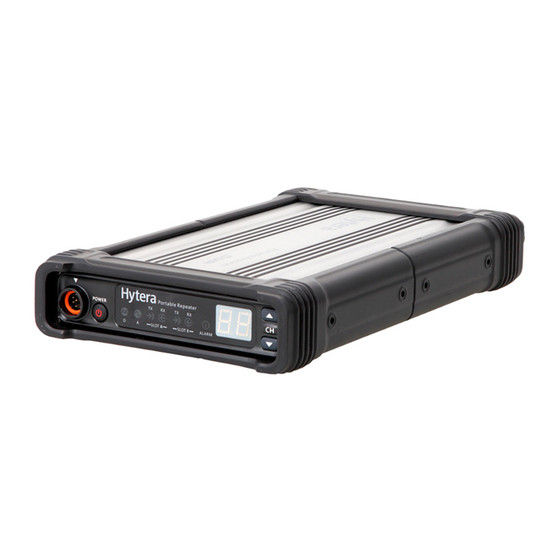 Hytera RD962i Owner's Manual