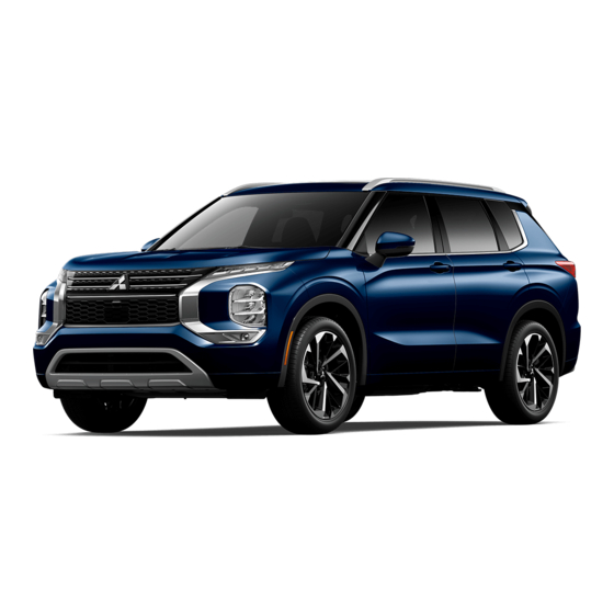 Mitsubishi MOTORS OUTLANDER SPORT/RVR 2022 Owner's Manual