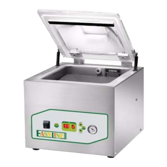 EasyLine SCC250 Chamber Vacuum Sealer Manuals