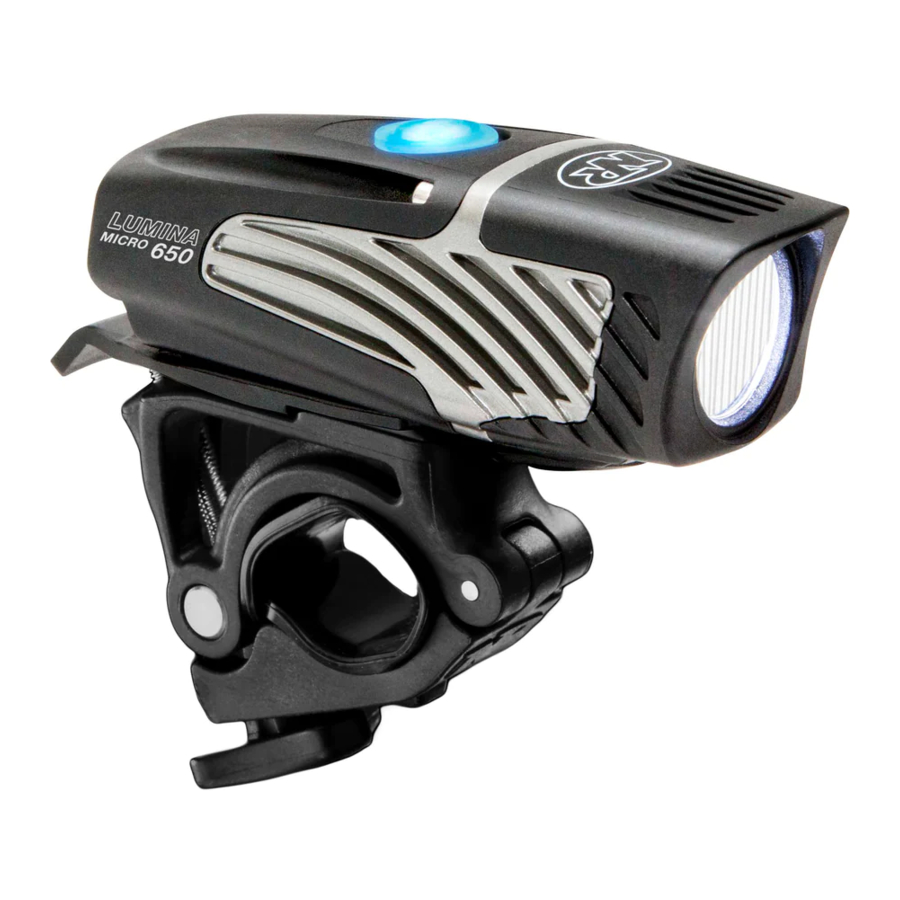 NiteRider Lumina 650, 500, 350 - Front Bike Light Manual