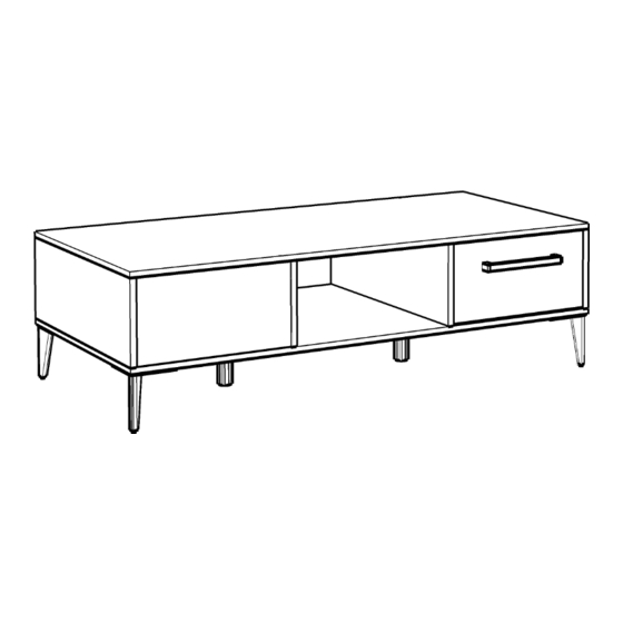 Evan furniture PERUGIA T13 Assembly Instruction Manual