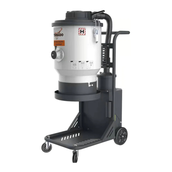Tornado TIV1000 Industrial Vacuum Cleaner Manuals
