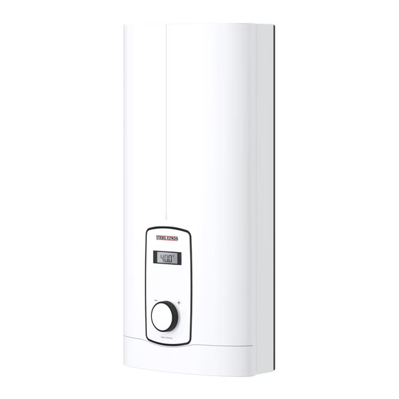 STIEBEL ELTRON DHB-E 11/13 LCD Operation And Installation Manual