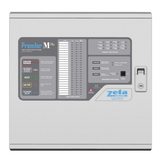 Zeta PREMIER M PLUS User Manual & Maintenance Manual
