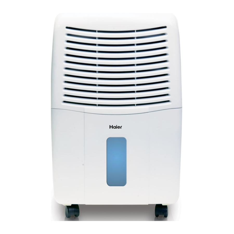 Haier DE45M Use And Care Manual