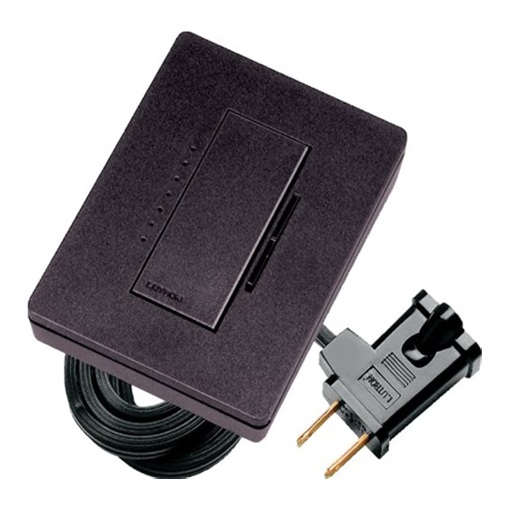 Lutron Electronics Spacer System SPS-300LD Installation Instructions