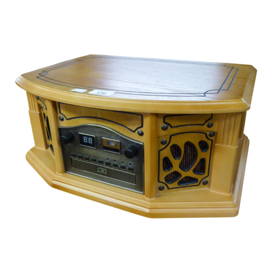 Zennox D3728 Retro Phonograph Manuals