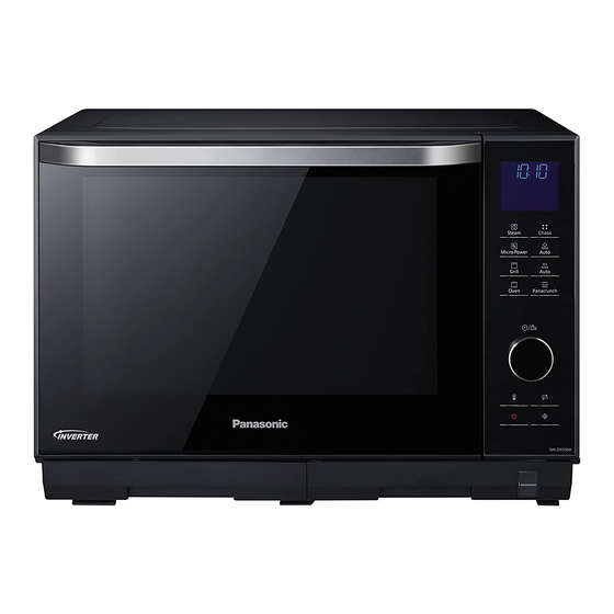 Panasonic NN-DS596B Operating Instructions & Cook Book