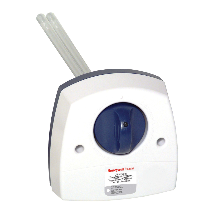 Honeywell Home UV100A 1059 Owner's Manual