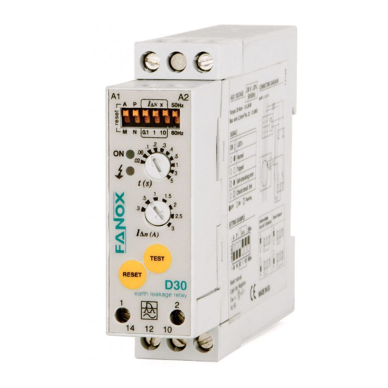 FANOX D30 Quick Start Manual