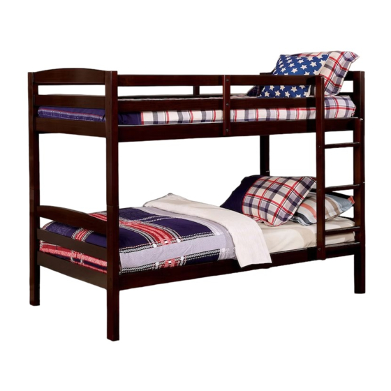 Furniture of America CM-BK634TT Assembly Instructions Manual
